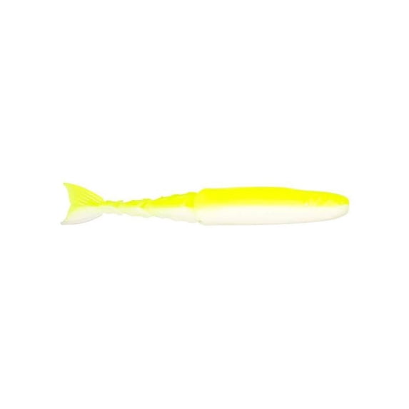 Z-Man 4.5" Chartreuse/White Chattershad Fishing Lure