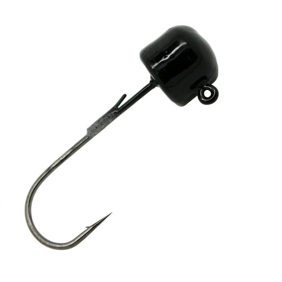 Z-Man Finesse Shroomz Jig Head, 1/5 oz, Green Pumpkin