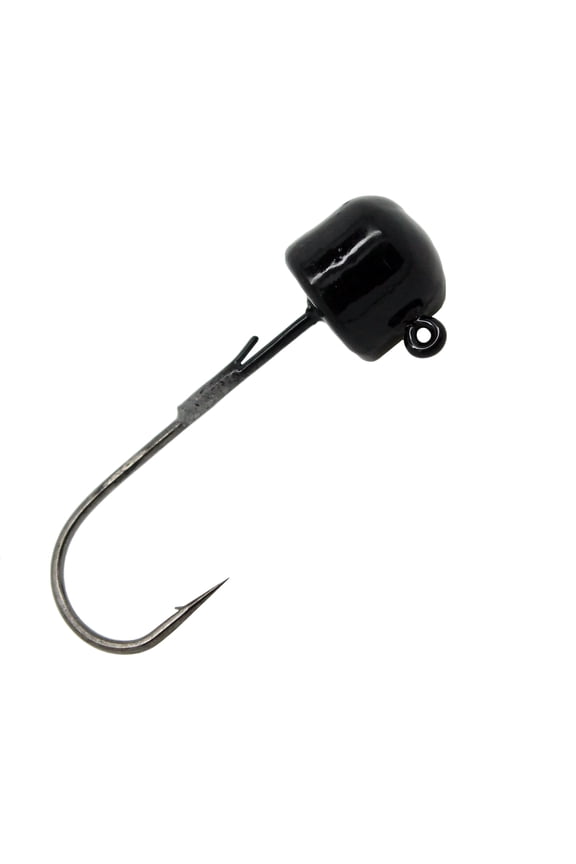Finesse Shroomz Jig Head, 1/5 oz, Green Pumpkin