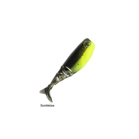 Z-Man MSH-379PK8 Shad FryZ Bumblebee 1.75" 8 Pack Micro Finesse Bait