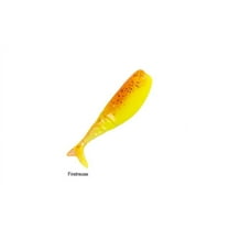 Z-Man MSH-380PK8 Shad FryZ Firetreuse 1.75" 8 Pack Micro Finesse Bait