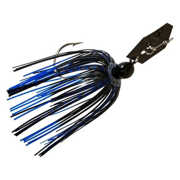 Z-Man Original ChatterBait Blue/Black with Nickel Blade 3/8 oz. CB38-110