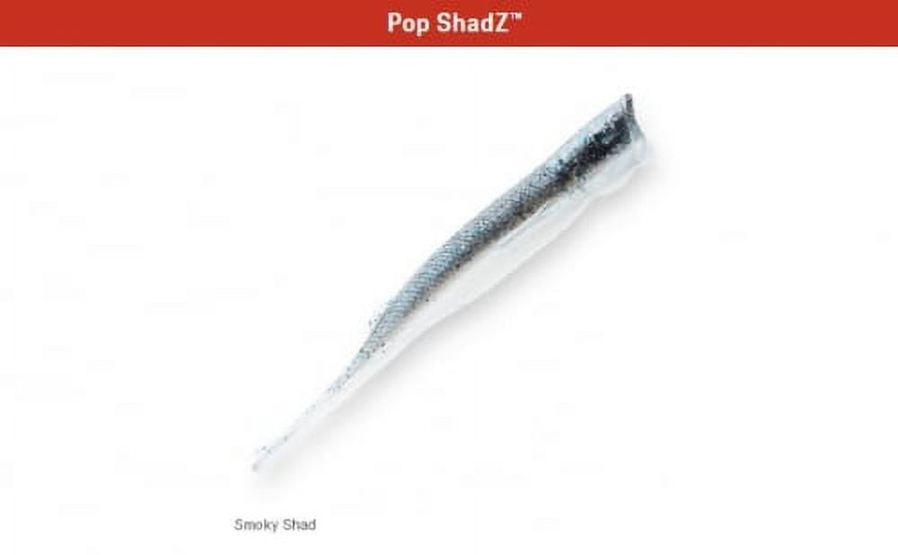 Z-Man Pop Shadz - SMOKY SHAD (5) Multi-Colored 