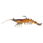 Z-Man PrawnstarZ, 3.5", Brown Shrimp
