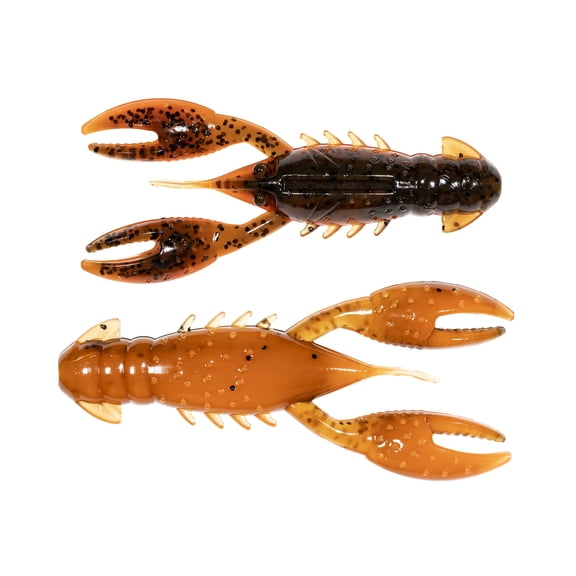 Z Man Pro CrawZ 3.5'' Green Pumpkin/Org 3pk