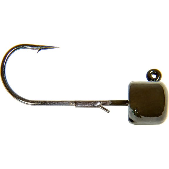 Z Man Pro Shroomz 1/4oz Green Pumpkin 4pk