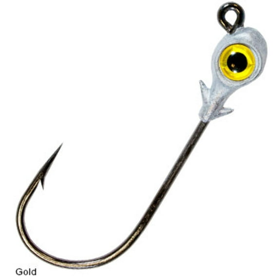 Z Man Redfish Eye Jighead 1/4oz Gold 3pk