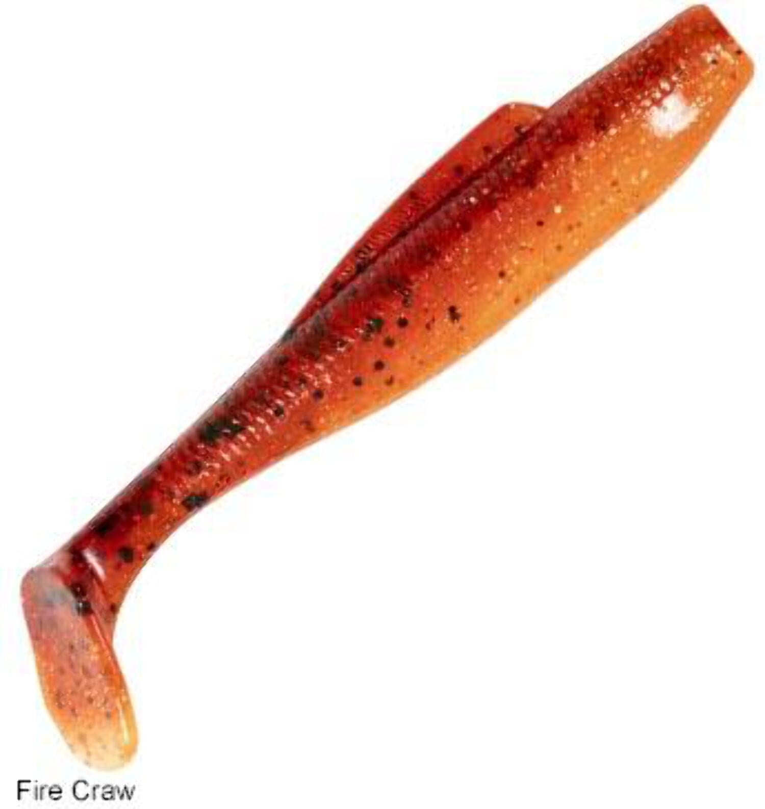 Z Man SW DieZel MinnowZ 4'' Fire Craw 5pk - Walmart.com