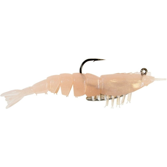 Z Man SW EZ ShrimpZ Rigged 3.5'' Natural 2pk
