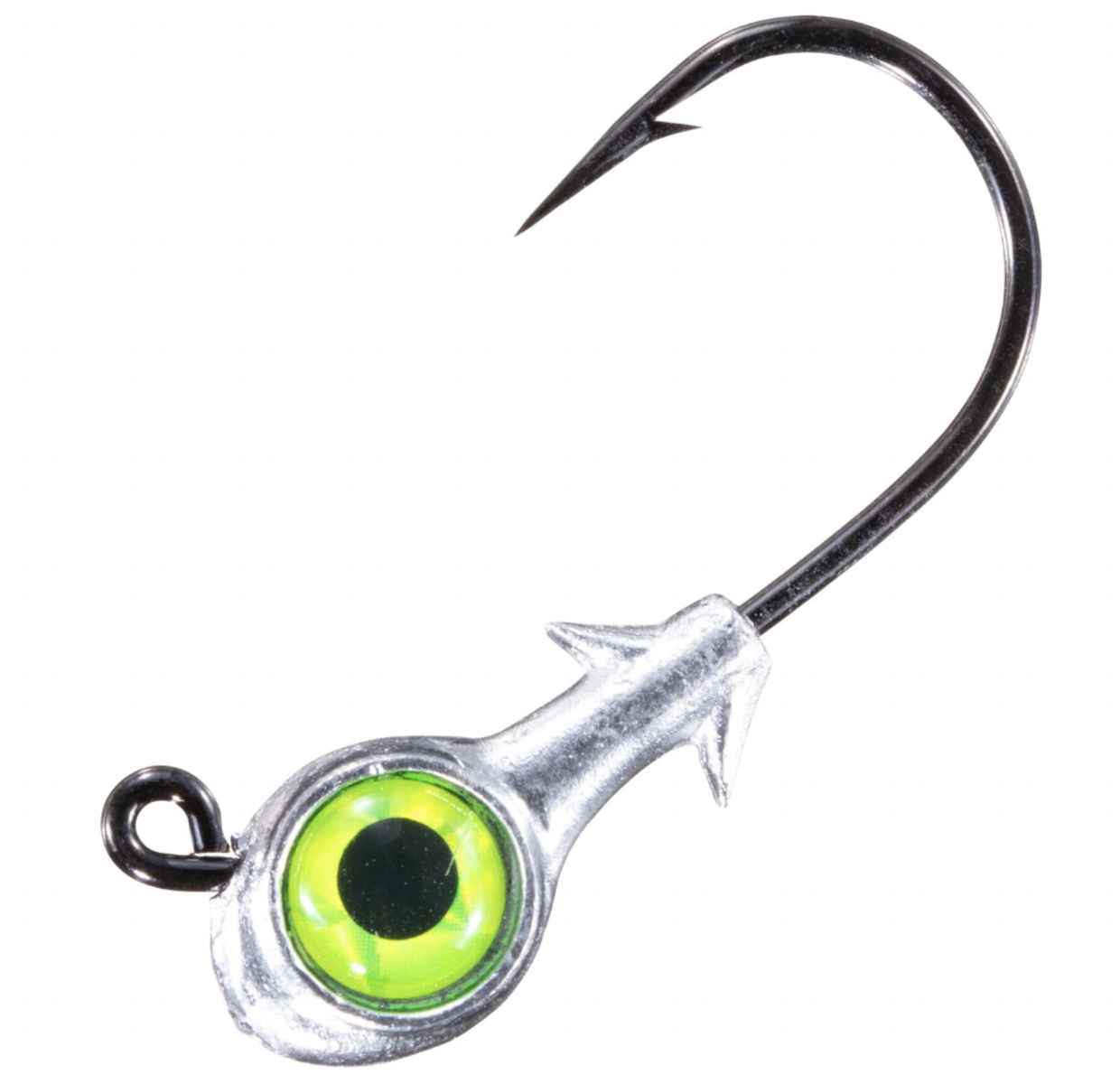Z Man SW Trout Eye Jigheads 1/8oz Chartreuse 3pk