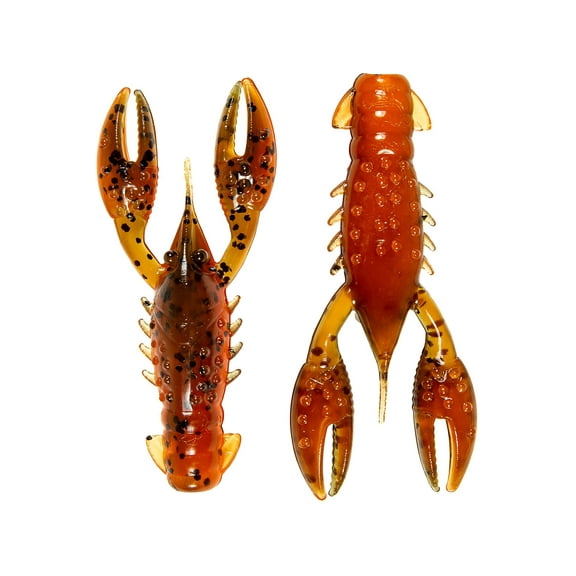 Z Man TRD CrawZ 2.5'' Green Pumpkin Orange 6pk