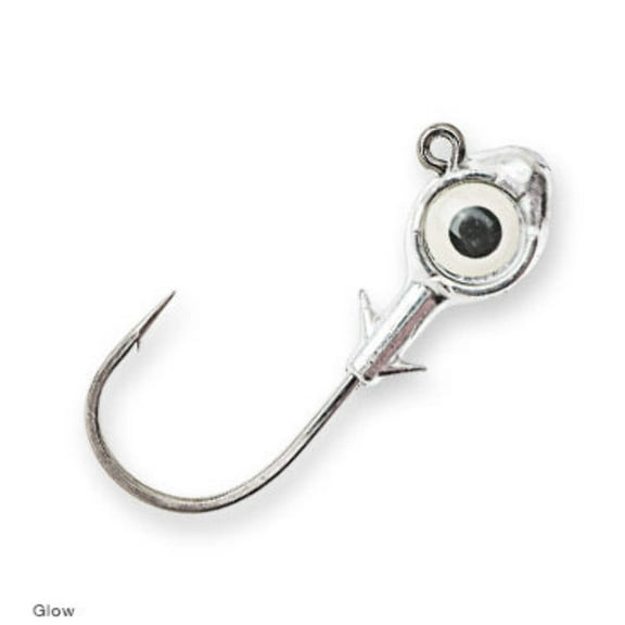 Z Man Trout Eye Jighead 1/4 Glow 3pk