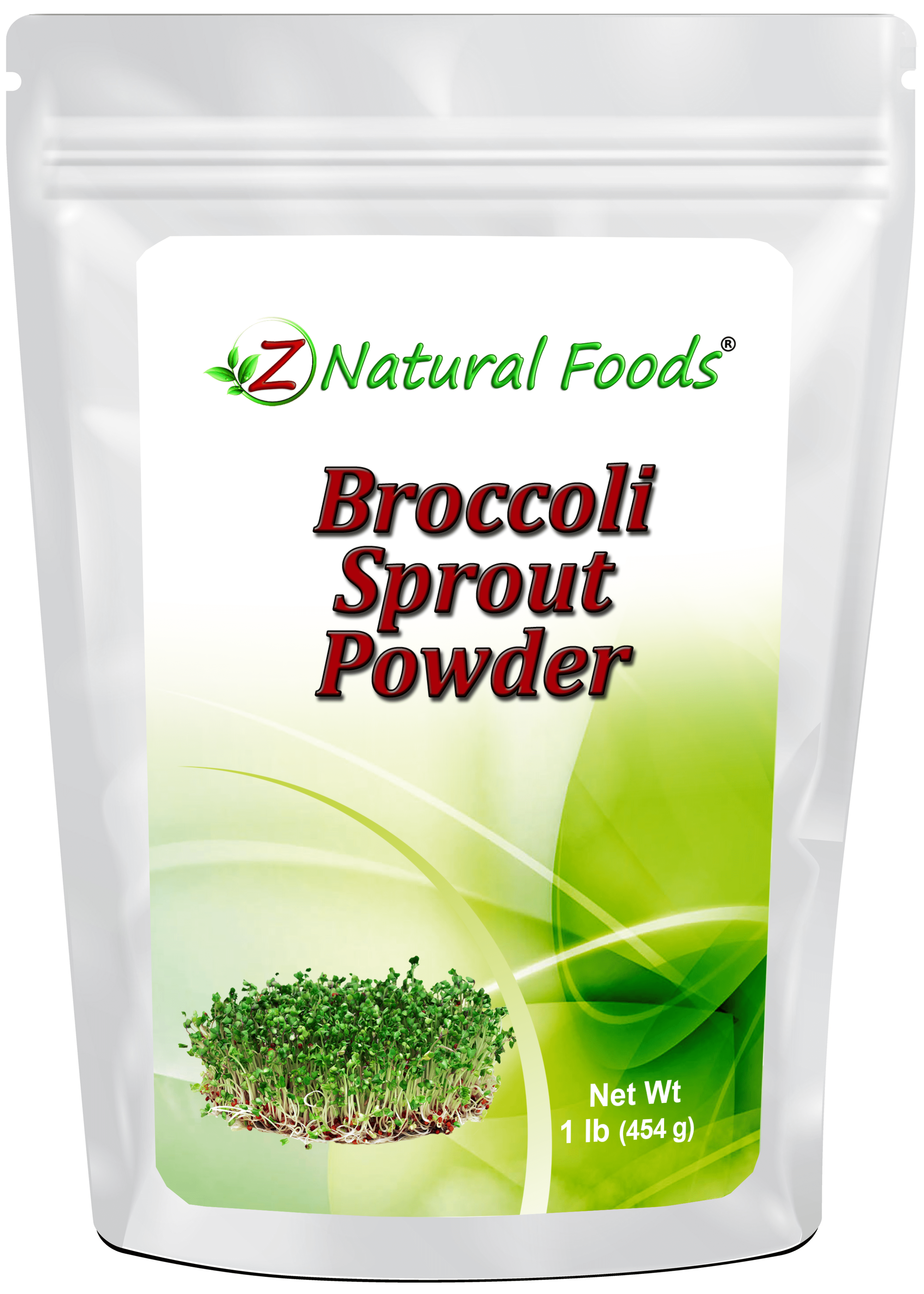 Z Natural Foods Broccoli Sprout Powder, Superfood Powder, 1 lb