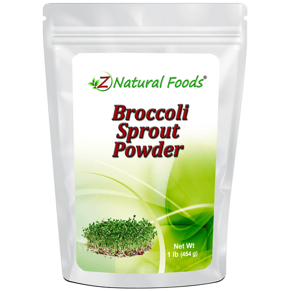 Z Natural Foods Broccoli Sprout Powder, Superfood Powder, 1 lb