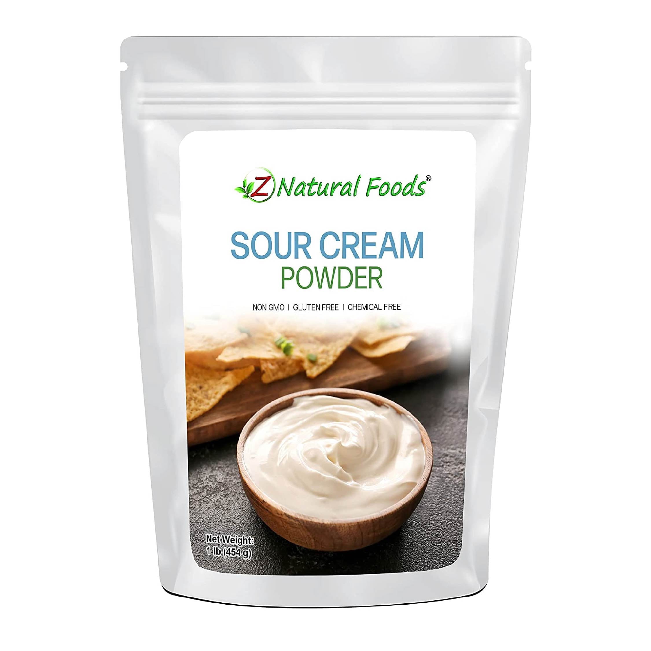 Z Natural Foods Sour Cream Powder, Rich Cream Powder with Long Shelf Life, Perfect for Baked Items, Dips, and Dishes, Non-GMO, Gluten-Free, Kosher