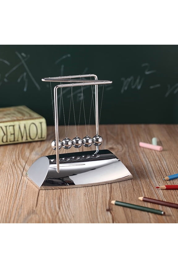 Z Newton Cradle Pendulum Ball Physics Science Pendulum Steel Balance Table De WA