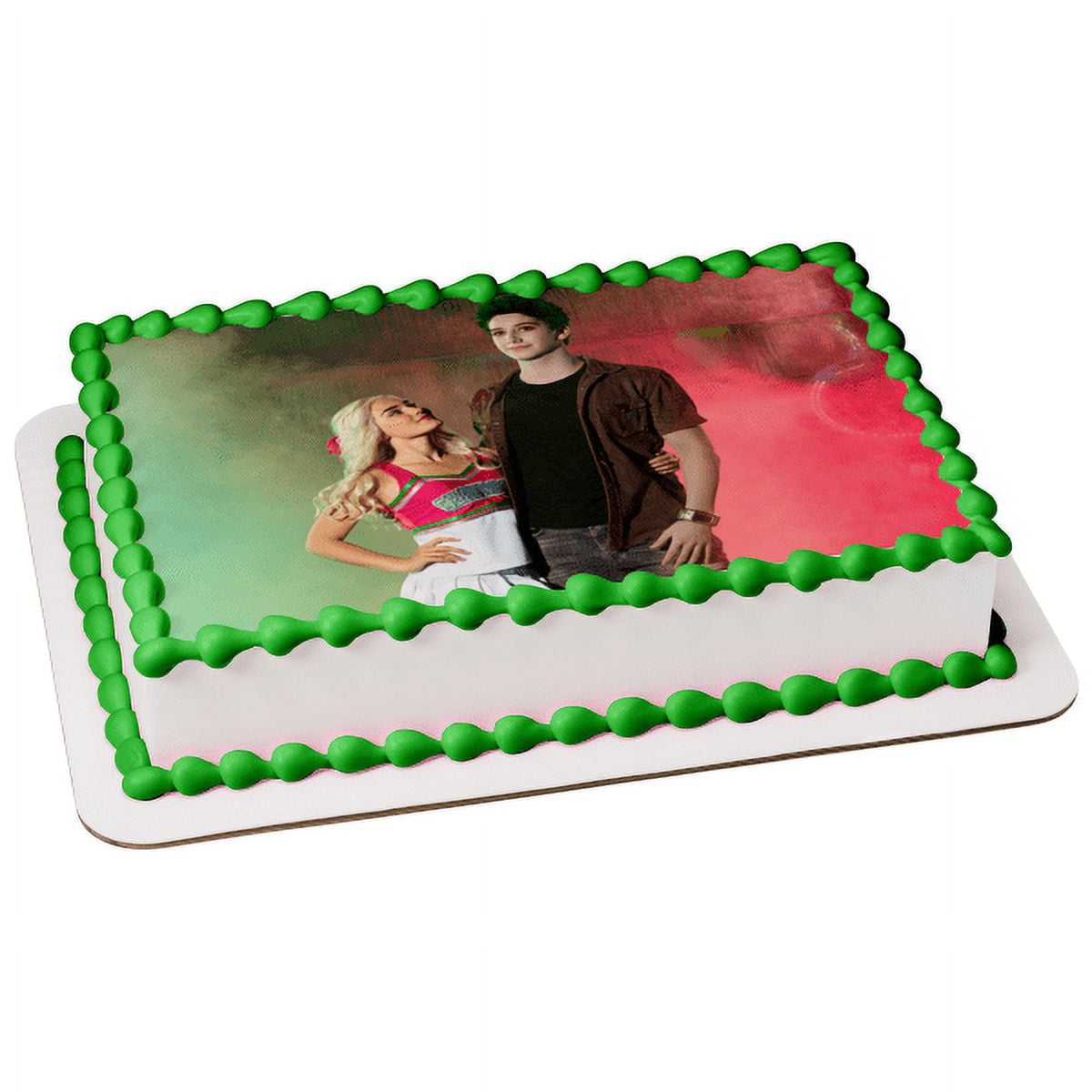 Disney Zombies 3 Zed and Addison Edible Cake Topper Image ABPID56489 
