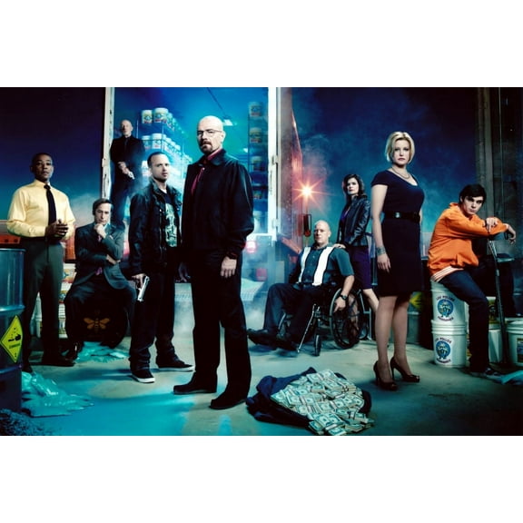 Z Posters Breaking Bad Mini poster 11inx17in cast 11x17 poster Color Category: Multi, Unframed, Ages: Adults, Rectangle