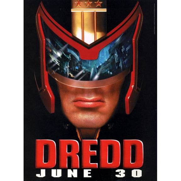 Z Posters Judge Dredd Movie 11inx17in Mini Poster 11x17 poster Color Category: Multi, Unframed, Ages: Adults