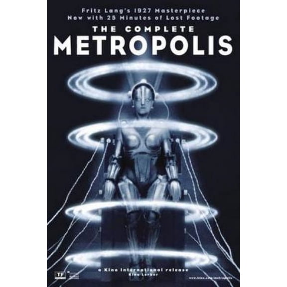 Z Posters Metropolis Movie Poster 11inx17in Mini Poster 11x17 poster Color Category: Multi, Unframed, Ages: Adults