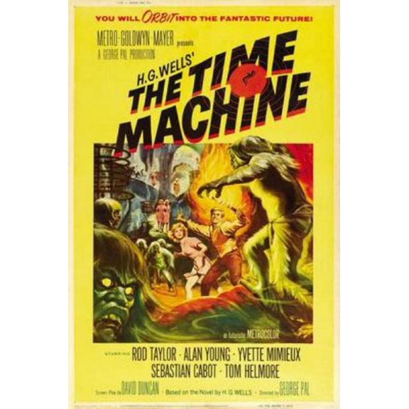 Z Posters Time Machine The Movie Poster 11Inx17In Wall Art 11x17 Poster
