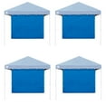 thumbnail image 1 of Z Shade 10ft Blue Everest Instant Canopy Tent Taffeta Sidewall Accessory(4 Pack), 1 of 5