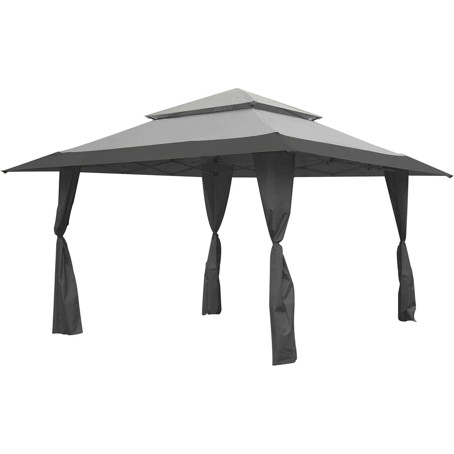 ZShade 13 x 13 Foot Instant Gazebo Outdoor Canopy Patio Shelter Tent with Reliable Stakes