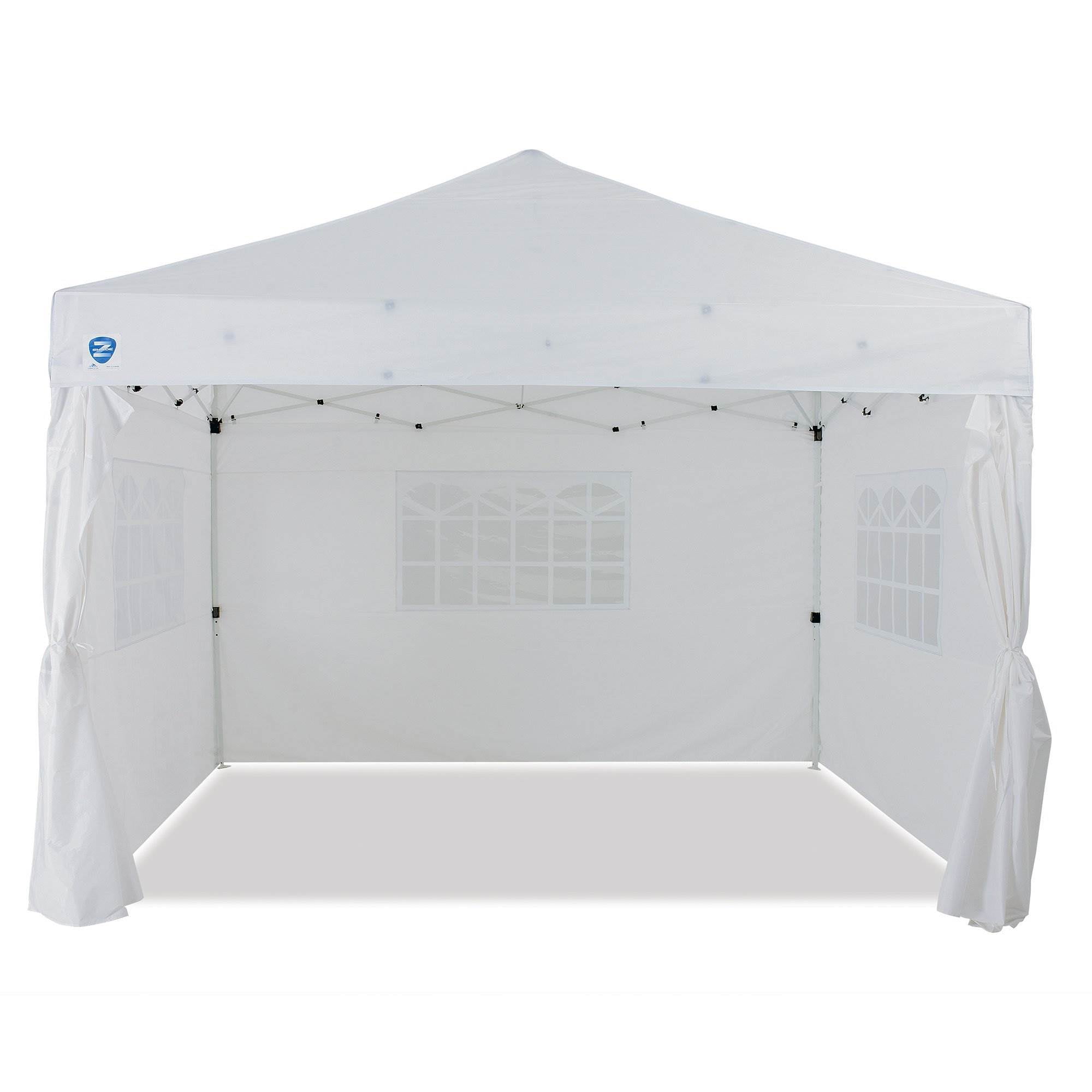 Z Shade Venture 12 x 10 Foot Lawn Garden Event Pop Up Canopy Tent, White