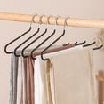 thumbnail image 1 of Z Shaped Non Slip Pants Hangers, Open Ended Pants and Jean Hangers for Closet, Metal Scarf Organizer Hangers, Space Saving Clothes Hanger, For Jeans, Trouser, Leggings, Slacks, 1 of 6