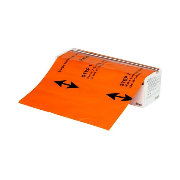 Z-Slider Transfer Sheet 33 x 39" Orange LDPE 4 Material 2102, 30 Ct
