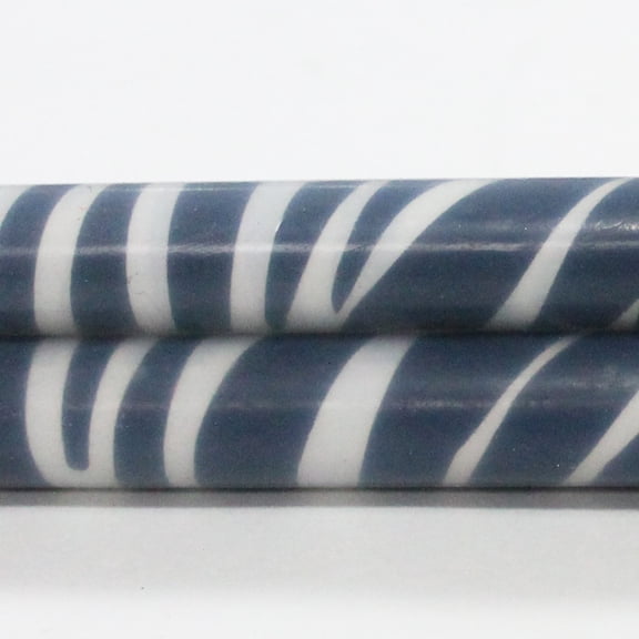 Z-Stix Flower Juggling Stick- Devil Stick- Zebra Series- Choose the Perfect Size (Cruiser, White)