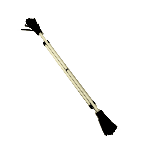 Z-Stix Professional Juggling Flower Sticks-Devil Sticks and 2 Hand Sticks, High Quality, Beginner Friendly - Festival Series (Mosquito, Glow in the Dark)