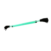 Z-Stix Professional Juggling Flower Sticks/Devil Sticks and 2 Hand Sticks, High Quality, Beginner Friendly - Neon Series Mosquito, Glow in the Dark