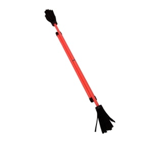 Z-Stix Professional Juggling Flower Sticks/Devil Sticks and 2 Hand Sticks, High Quality, Beginner Friendly - Neon Series (Mosquito, Neon Orange)