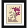 thumbnail image 1 of Z Studio 20x23 Black Ornate Wood Framed with Double Matting Museum Art Print Titled - WORLD TOUR LIBERTY, 1 of 4
