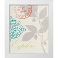 thumbnail image 1 of Z Studio 20x24 White Modern Wood Framed Museum Art Print Titled - EXPLORE NATURE, 1 of 4