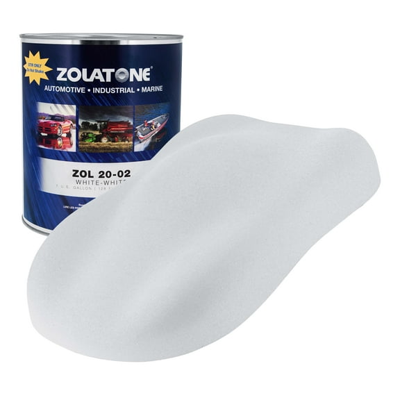 Z-TONE White on White - Multi-Tone Spatter Finish Gallon Size - Formerly Zolatone
