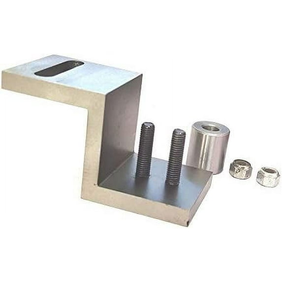 Z-Type Cast Iron Angle Plate for Mounting Mini Vertical Milling Slide on Mini Lathes