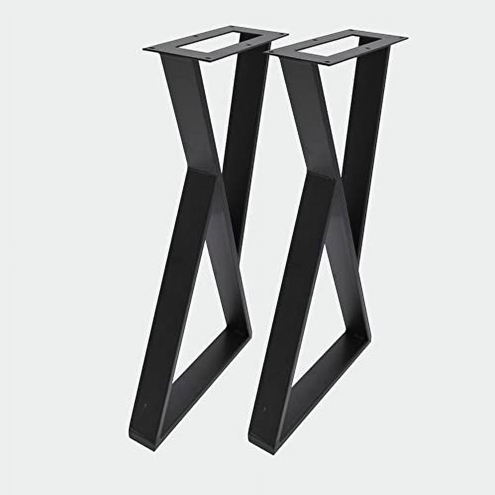Z Type Heavy Duty Table Legs 24" Height Legs For Furniture Coffee Bench