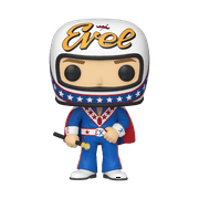 Z Wind Ups Funko Pop Icons Evel Knievel w/ Cape White Uniform - Limited Edition Action Figure