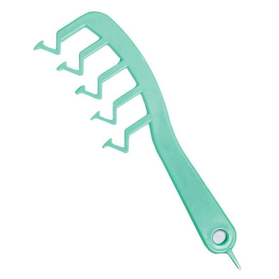 Girls Z-Shaped Slit Comb Curly Bangs Styling Comb Hairdressing Hairstyles Hot N3 U0W6