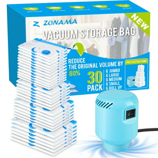 10 Pack Jumbo Space Saver Bags Vacuum Seal Storage Bag Organizer 39 x 47  inches, 100x120 cm + Free Pump - Felji