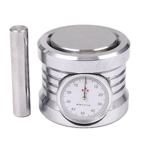 Z Zero Setter with a Table Zero Setting Gauge for CNC Machine 50 +/- 0.005Mm Z Tool Length Setter,1 * Mechanical Z Zero Pre-setter Tool,silver