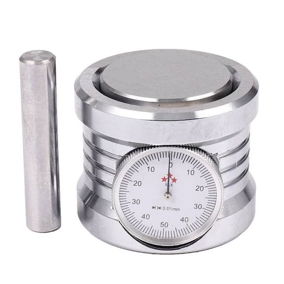Z Zero Setter with a Table Zero Setting Gauge for CNC Machine 50 +/- 0.005Mm Z Tool Length Setter,1 * Mechanical Z Zero Pre-setter Tool,silver