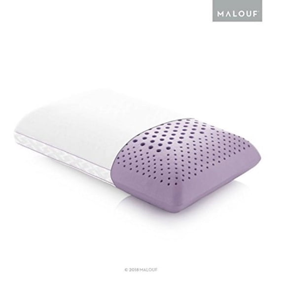 Z Zoned ACTIVEDOUGH Pillow Infused with All Natural Lavender Oil Feels Like Blend of Latex and Memory Foam Mid Loft Queen