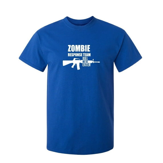 Z**bie Response Team Sarcastic Humor Graphic Novelty Funny Youth T Shirt