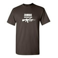 thumbnail image 1 of Z**bie Response Team Sarcastic Humor Graphic Tee Mens Gift Novelty Funny T Shirt, 1 of 5