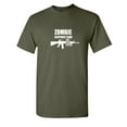 thumbnail image 1 of Z**bie Response Team Sarcastic Humor Graphic Tee Mens Gift Novelty Funny T Shirt, 1 of 5