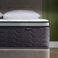 thumbnail image 1 of 12 inch mattress , Z-hom Hybrid  King Size mattress, Spring Gel Memory Foam Mattress in a Box Medium Firm Coil Innerspring, 1 of 10