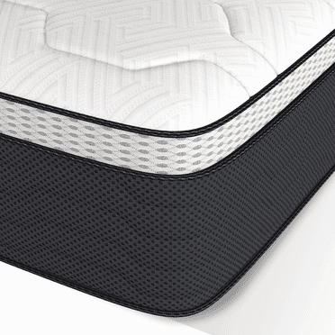 Z-hom Hybrid Twin Mattress 12 inch, Twin Size Spring Gel Memory Foam Mattress in a Box Medium Firm Coil Innerspring